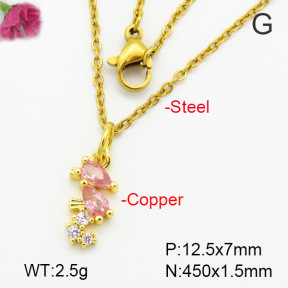 Fashion Copper Necklace  F7N400548aahp-G030
