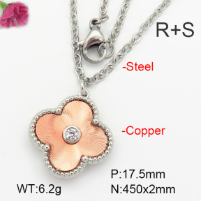 Fashion Copper Necklace  F7N400569baka-G030