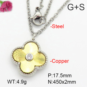 Fashion Copper Necklace  F7N400570baka-G030