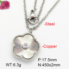 Fashion Copper Necklace  F7N400574baka-G030