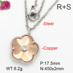 Fashion Copper Necklace  F7N400575baka-G030