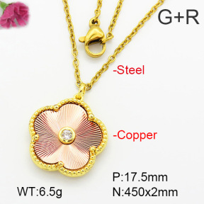 Fashion Copper Necklace  F7N400579baka-G030