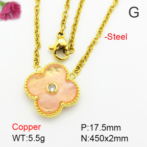 Fashion Copper Necklace  F7N400589baka-G030