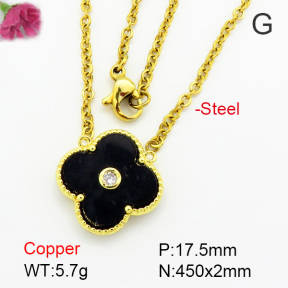 Fashion Copper Necklace  F7N400590baka-G030