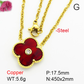 Fashion Copper Necklace  F7N400593baka-G030