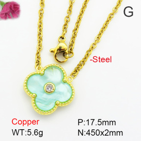 Fashion Copper Necklace  F7N400594baka-G030