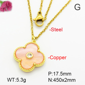 Fashion Copper Necklace  F7N400599baka-G030