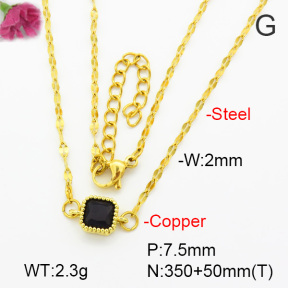 Fashion Copper Necklace  F7N400609vaii-G030