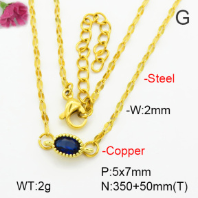 Fashion Copper Necklace  F7N400614aahn-G030