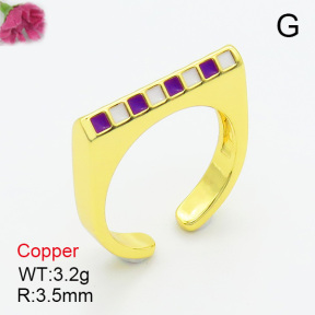 Fashion Copper Ring  F7R300072ablb-G030