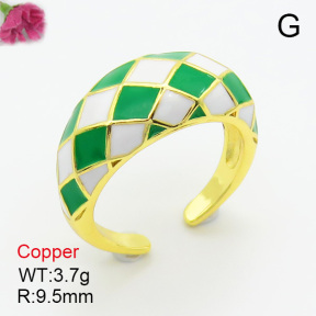 Fashion Copper Ring  F7R300077ablb-G030