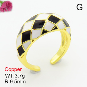 Fashion Copper Ring  F7R300078ablb-G030