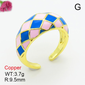 Fashion Copper Ring  F7R300079ablb-G030