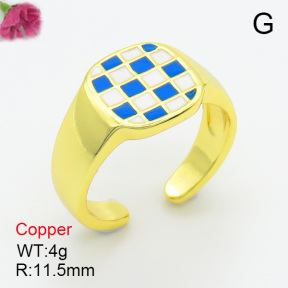 Fashion Copper Ring  F7R300082ablb-G030