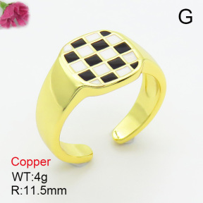 Fashion Copper Ring  F7R300083ablb-G030