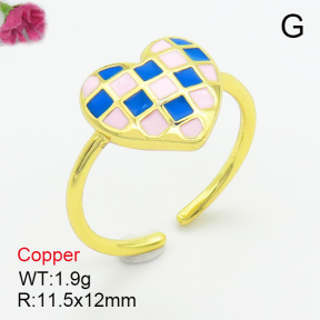 Fashion Copper Ring  F7R300088ablb-G030