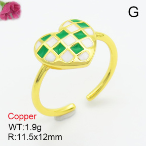 Fashion Copper Ring  F7R300090ablb-G030