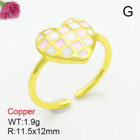 Fashion Copper Ring  F7R300092ablb-G030