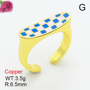 Fashion Copper Ring  F7R300094ablb-G030