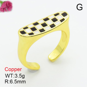 Fashion Copper Ring  F7R300096ablb-G030