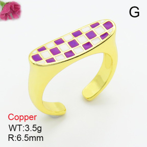 Fashion Copper Ring  F7R300098ablb-G030