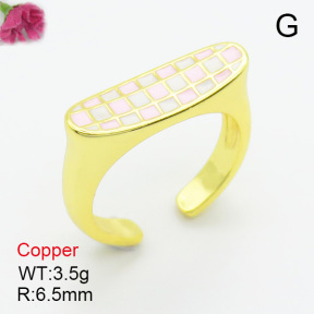 Fashion Copper Ring  F7R300099ablb-G030