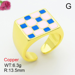 Fashion Copper Ring  F7R300103ablb-G030