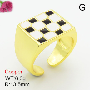 Fashion Copper Ring  F7R300104ablb-G030
