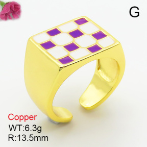 Fashion Copper Ring  F7R300105ablb-G030