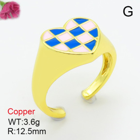 Fashion Copper Ring  F7R300111ablb-G030
