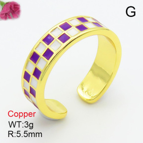 Fashion Copper Ring  F7R300114ablb-G030