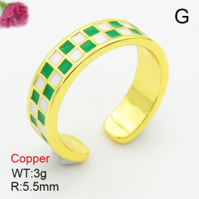 Fashion Copper Ring  F7R300116ablb-G030
