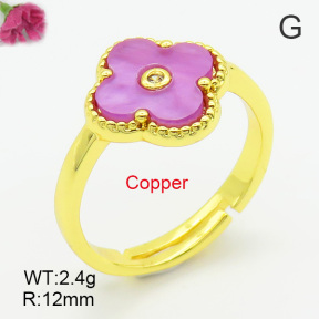 Fashion Copper Ring  F7R400123vbnb-G030