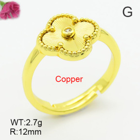 Fashion Copper Ring  F7R400135vbnb-G030