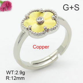 Fashion Copper Ring  F7R400138vbnb-G030
