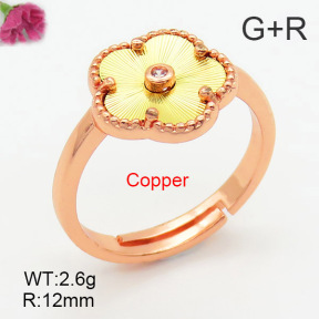Fashion Copper Ring  F7R400142vbnb-G030