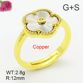 Fashion Copper Ring  F7R400144vbnb-G030