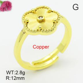 Fashion Copper Ring  F7R400146vbnb-G030