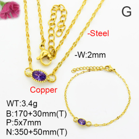 Fashion Copper Sets  F7S000788aaji-G030