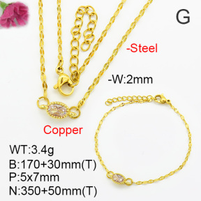 Fashion Copper Sets  F7S000791aaio-G030