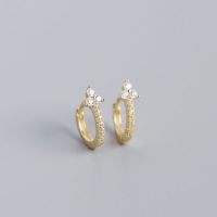 925 Silver Earrings  4.36*7.2mm,1.05g  JE0602vhmv-Y05  YHE0183