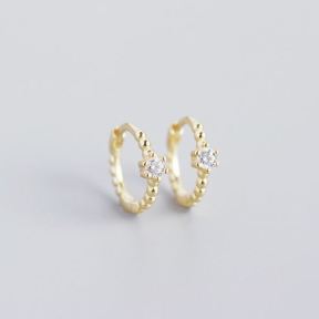 925 Silver Earrings  d:3.3*8mm,1.0g  JE0614bhip-Y05  YHE0188