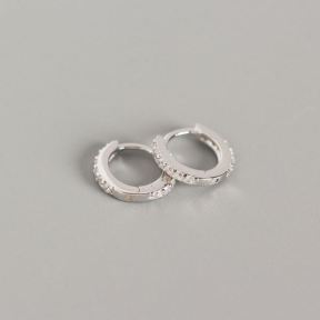 925 Silver Earrings  7*1.5mm,0.95g  JE0649vhlo-Y05  
YHE0118