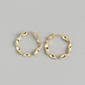925 Silver Earrings  3.1*26mm,3.5g  JE0688ajan-Y05  YHE0197