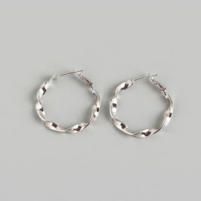 925 Silver Earrings  3.1*26mm,3.5g  JE0689ajan-Y05  YHE0197