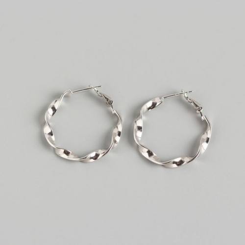 925 Silver Earrings  3.1*26mm,3.5g  JE0689ajan-Y05  YHE0197