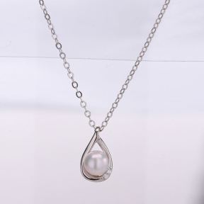 925 Silver Necklace  N:2.4g  JN0568aimp-M112  DDSDX003720