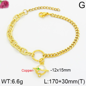 Fashion Copper Bracelet  F2B300052ahjb-J39