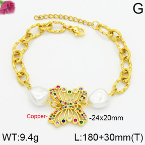 Fashion Copper Bracelet  F2B300053ahlv-J39