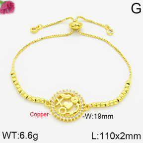 Fashion Copper Bracelet  F2B400319ahjb-J39